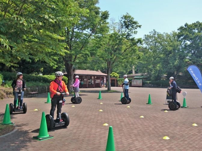 武蔵丘陵森林公園セグウェイツアー乗車講習