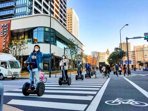 都市部唯一の公道セグウェイツアー